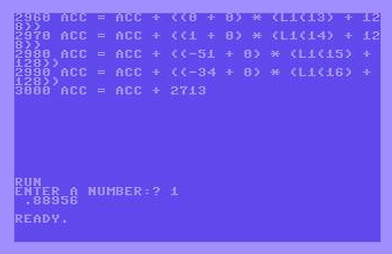 TensorFlow Lite for Commodore 64s
